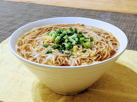 【麺】お腹に優しい、玉子にゅうめん